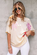 FLORAL PATCH TEE