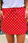 Polka Dot Skort