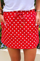 Polka Dot Skort