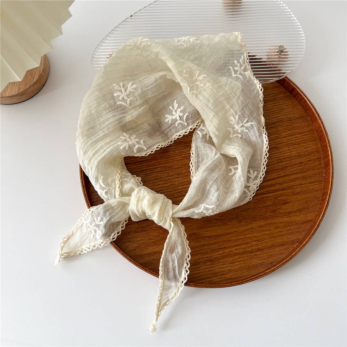 Cotton And Linen Scarf