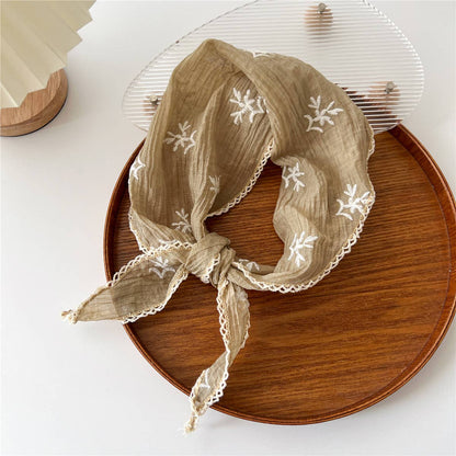 Cotton And Linen Scarf