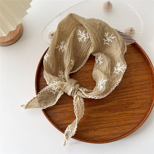 Cotton And Linen Scarf