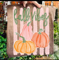 Fall Vibes Watercolor Pumpkins Tee