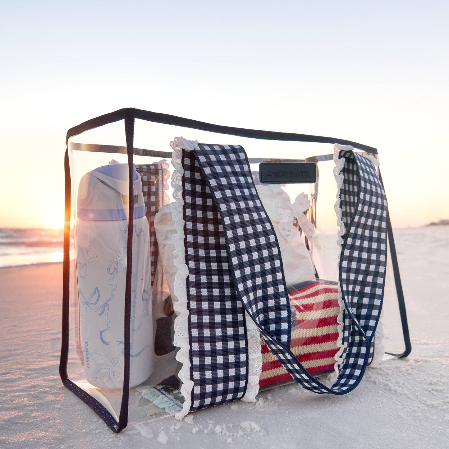 Case-Mate Navy Jelly Tote Bag w/ Insert