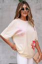 FLORAL PATCH TEE