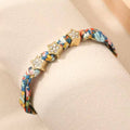 Scarf Bracelets with Star Charms