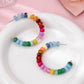 Multi-Color Beaded Earrings