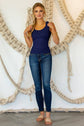 Seamless Tank Top With Racer Back