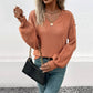 Long Sleeve V-Neck Knit Pullover