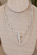 Front Toggle Closure Necklace