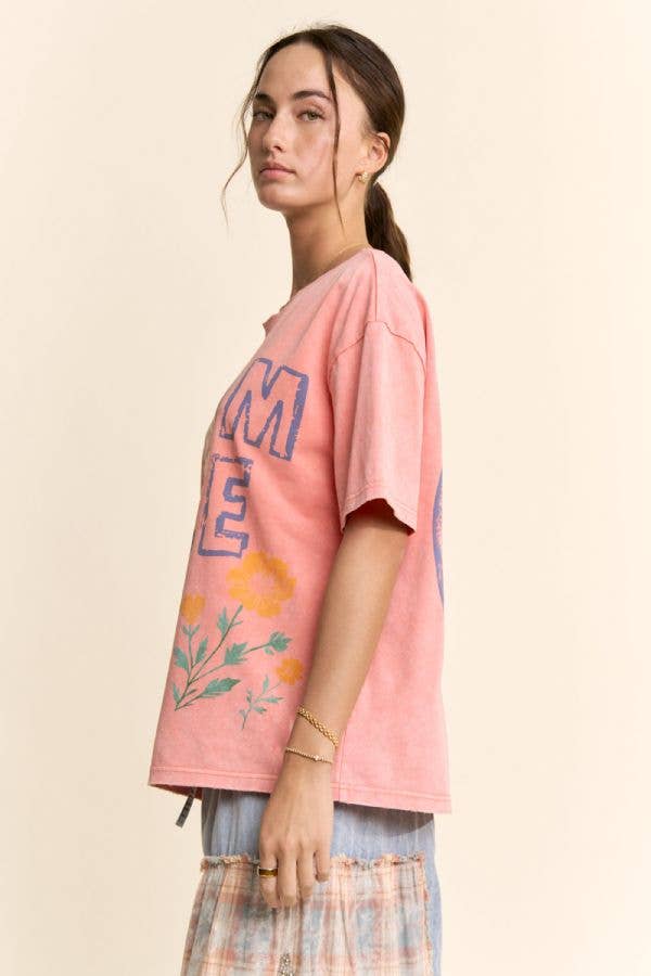 Dream Free Graphic Top