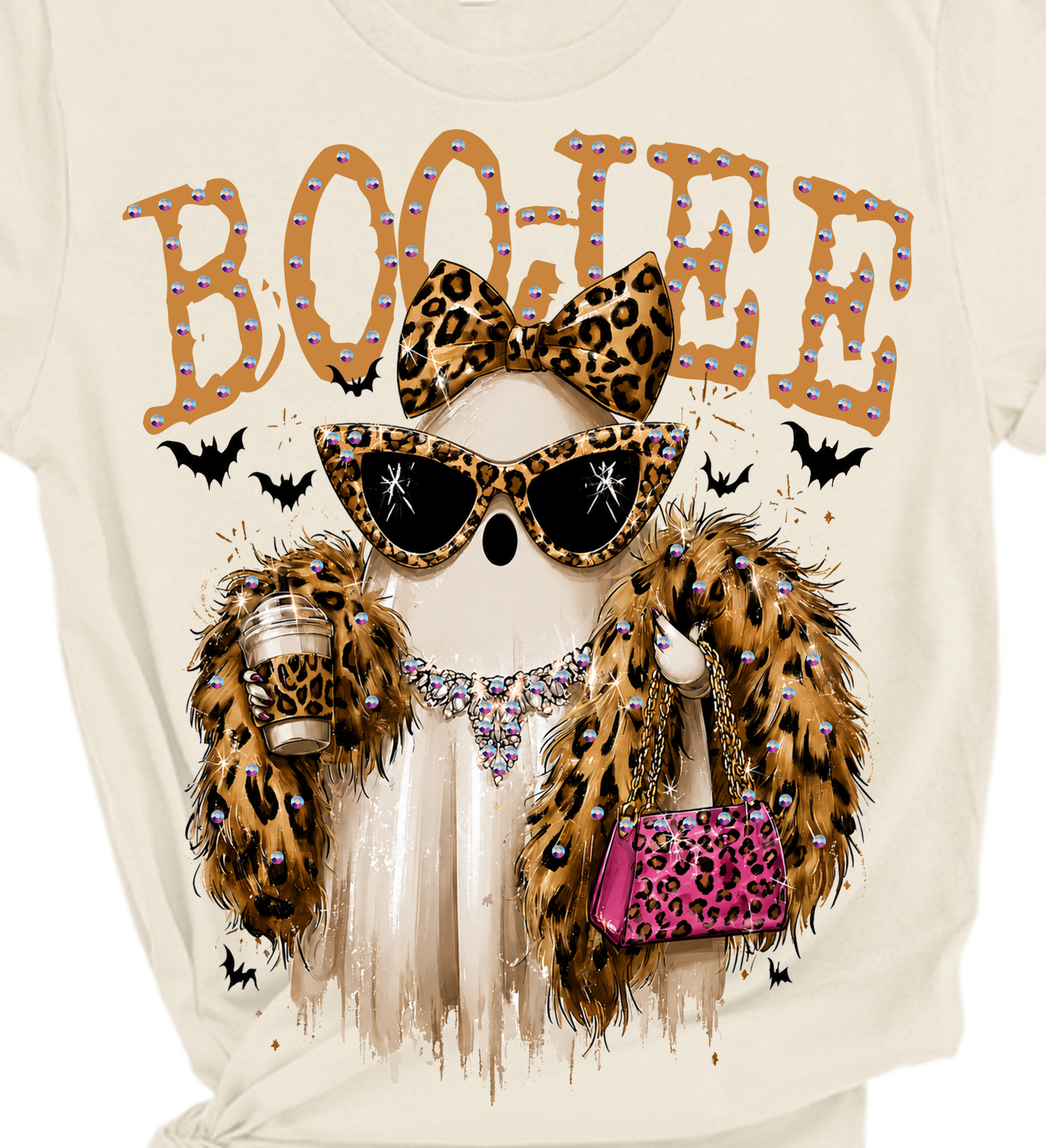 Boo-Jee Ghost Blingy Tee