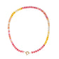 Natural Stone Glass Mixed Necklace