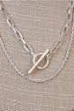 Front Toggle Closure Necklace