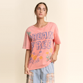 Dream Free Graphic Top